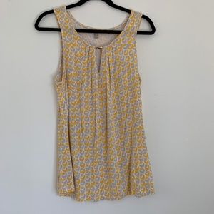 Sleeveless Summer Printed Top